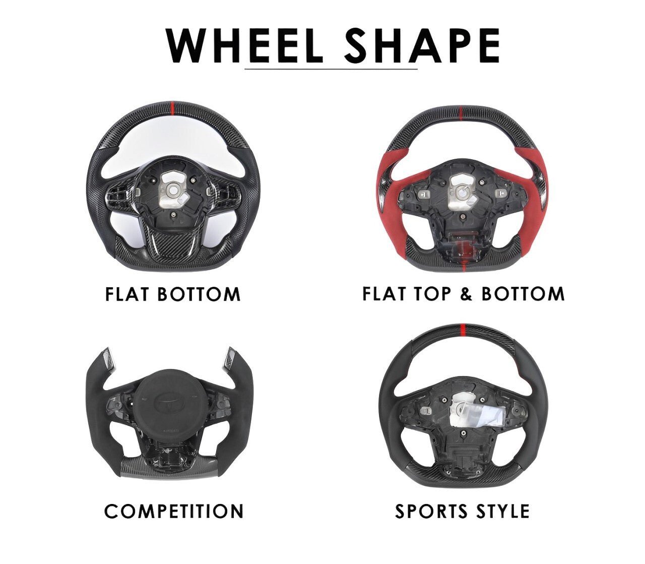 Toyota A90 Supra - Full Custom Steering Wheel - Image 5