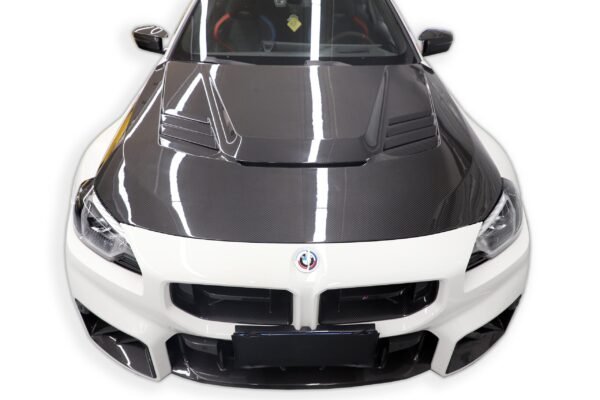 V Style Carbon Fiber Front Hood - BMW G87 M2 & G42 2 Series - Image 5
