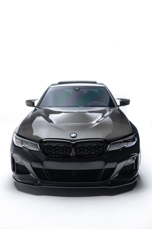 V Style Carbon Fiber Front Lip - BMW G20 M340i - Image 4