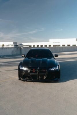 V Style Carbon Fiber Front Lip - BMW G80 M3 & G82/G83 M4