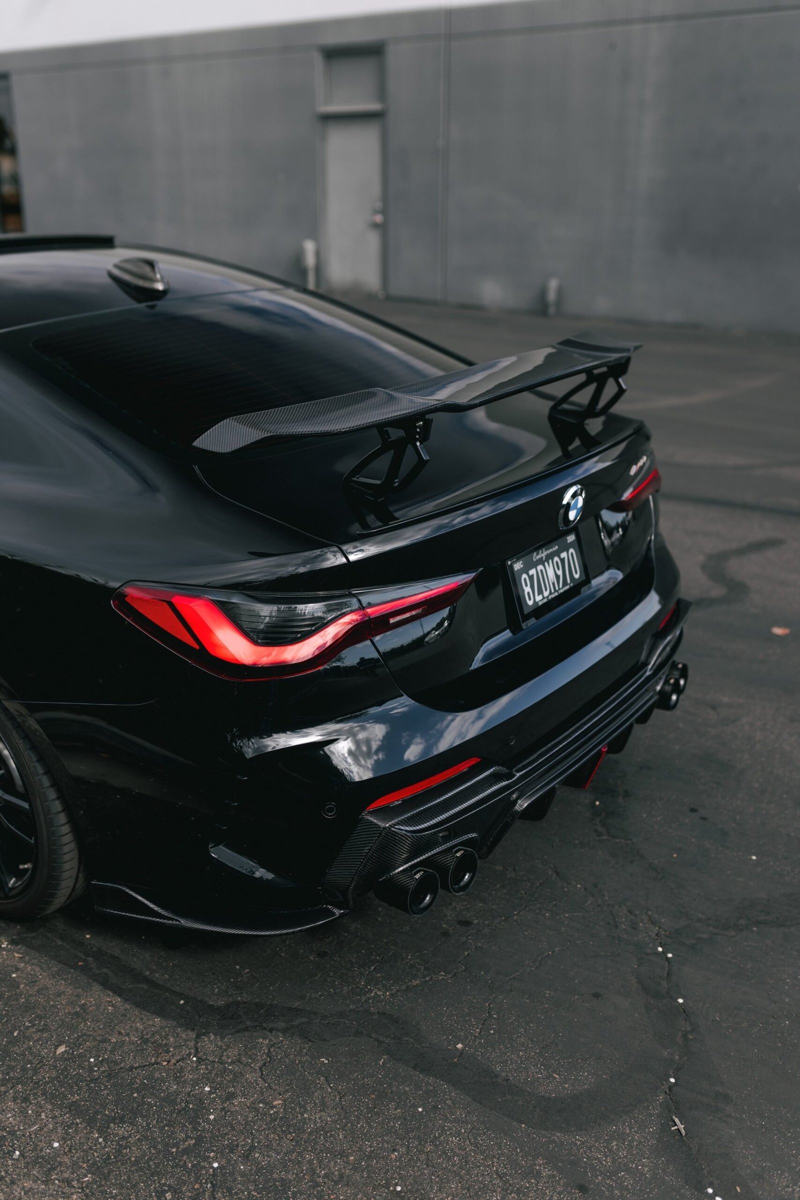 V Style Carbon Fiber Rear Wing - BMW F/G Chassis - Image 4