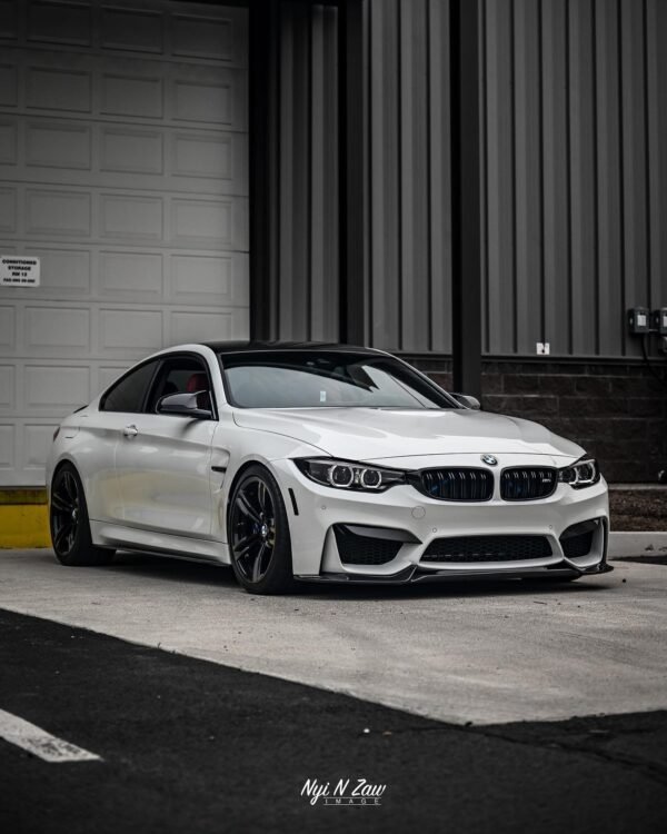 VRS Style Carbon Fiber Front Lip - BMW F80 M3 & F82/F83 M4 - Image 3